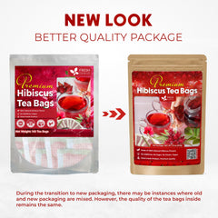Hibiscus Dried Flowers Tea Bags