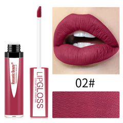 Romantic Beauty Waterproof Non Stick Matte Lip Glaze Gloss