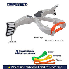 Upper Body Hand Grip Forearm Wrist Strength Training Device