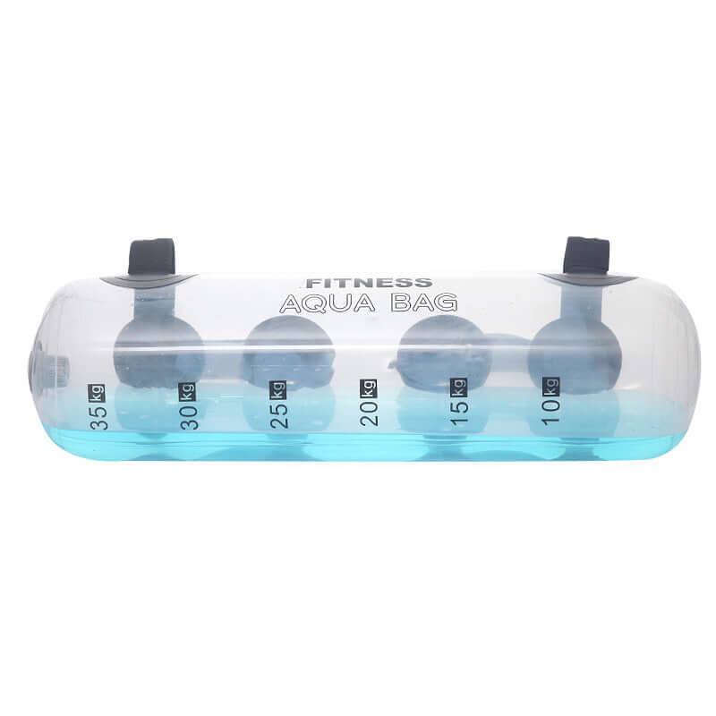 Transparent Water Dumbbell Cylindrical Weight Training Equipment