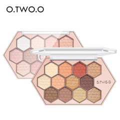Honeycomb Hexagonal Star Diamond Eyeshadow Palette 12 Colors