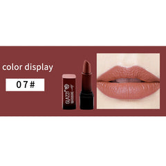 Portable Square Tube Matte Moisturizing Long Lasting Lipstick