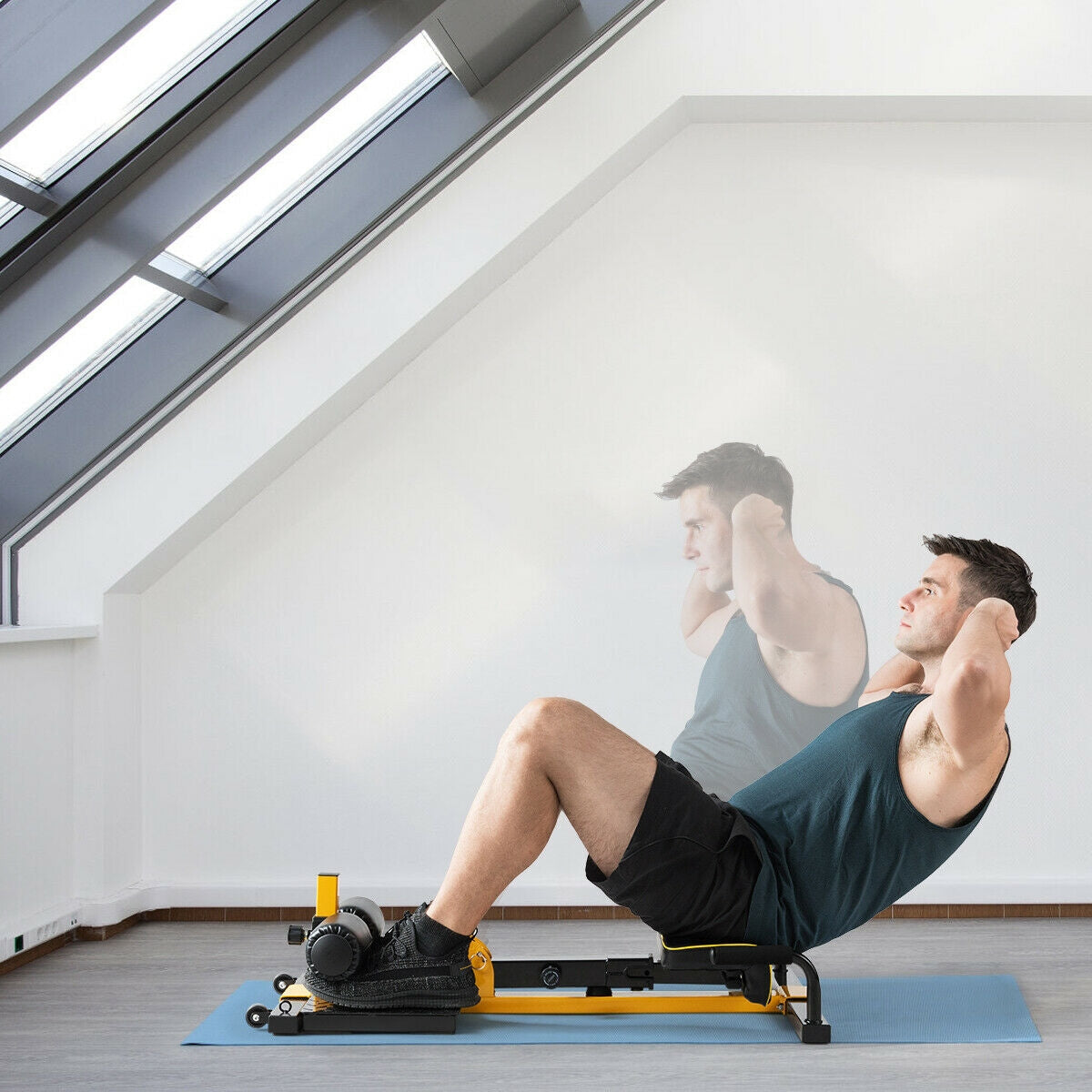 8 In 1 Multifunctional Home Gym Squat Fitness Equipment