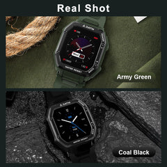 Rugged Smart Watch Outdoor Sports Fitness Tracker