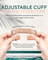 Pure Copper Cuff Bracelet – Timber