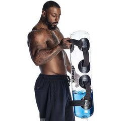 Transparent Water Dumbbell Cylindrical Weight Training Equipment