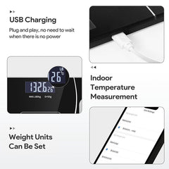 Bluetooth Smart Scale Full Body Analysis Fitness App