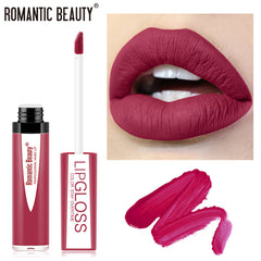 Romantic Beauty Waterproof Non Stick Matte Lip Glaze Gloss