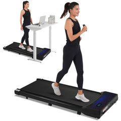 2.5HP Walking Pad Under Desk Treadmill 300LBS Capacity