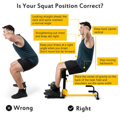 8 In 1 Multifunctional Home Gym Squat Fitness Equipment