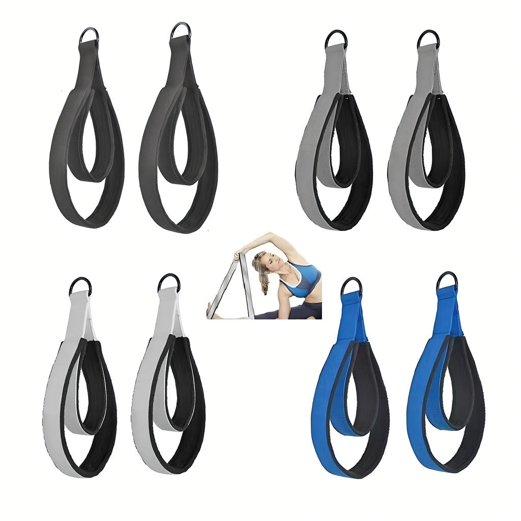 Double Ring Yoga Pilates Ankle Wrist Shoulder Strap