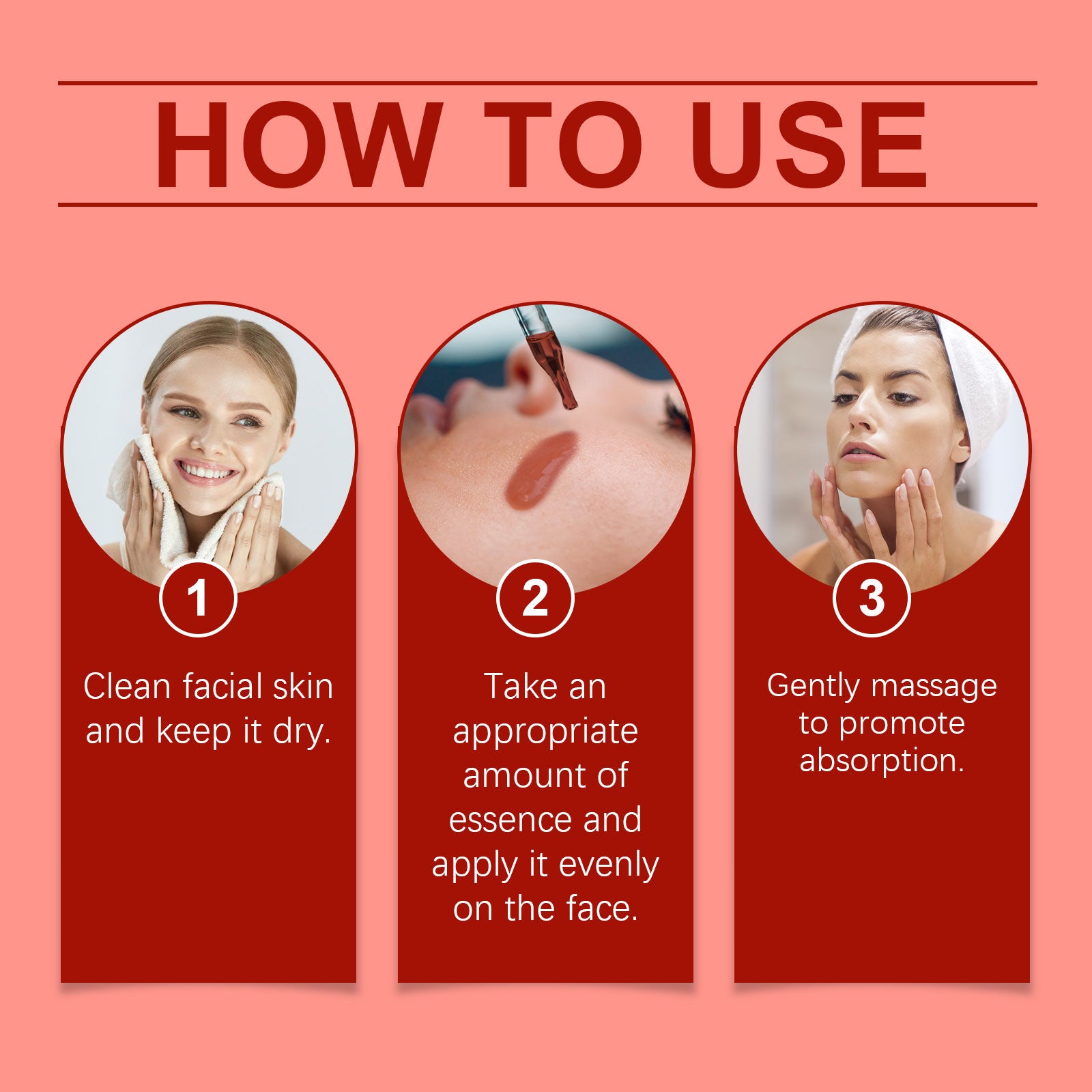 Hydrating Facial Essence Moisturizing Daily Skincare Beauty Serum
