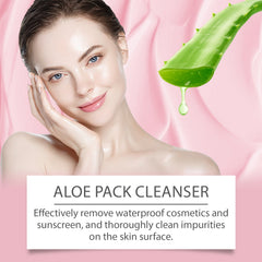 Aloe Soothing Facial Cleanser Pore Care Exfoliating