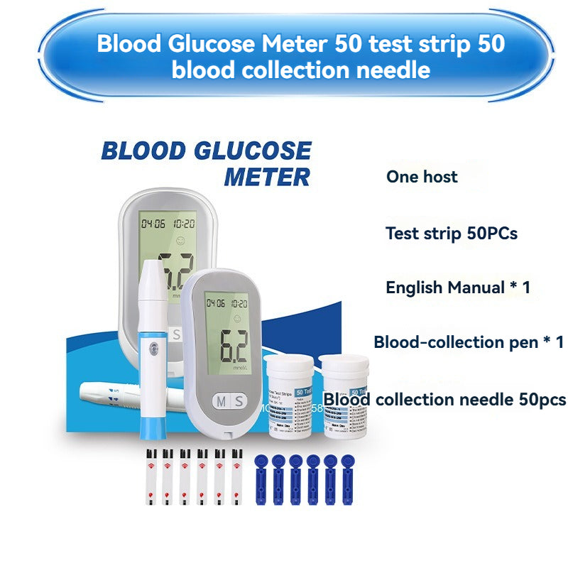 Easy Use Digital Blood Glucose Meter Test Strips