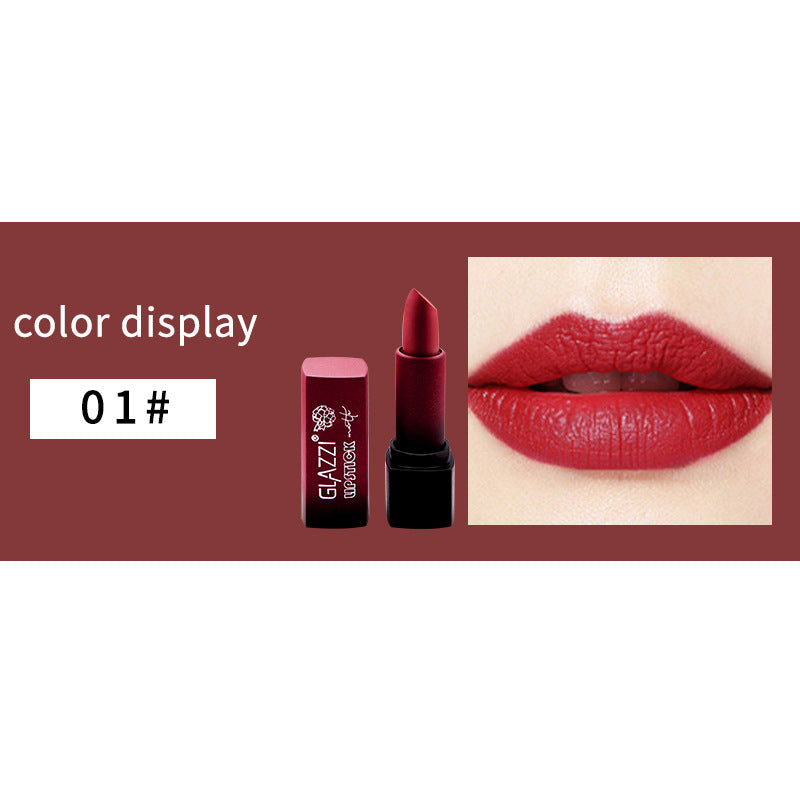 Portable Square Tube Matte Moisturizing Long Lasting Lipstick