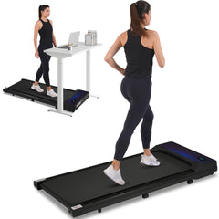 2.5HP Walking Pad Under Desk Treadmill 300LBS Capacity