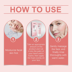 Gentle Pore Cleansing Facial Cleanser Moisturizing Skin Care