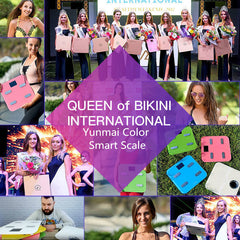 International Color Smart Weight Body Fat Scale