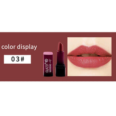 Portable Square Tube Matte Moisturizing Long Lasting Lipstick