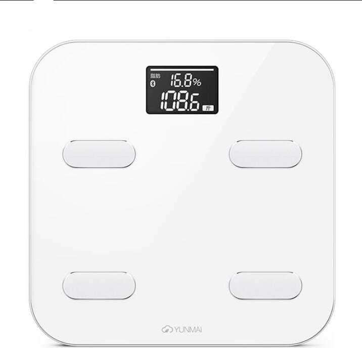 International Color Smart Weight Body Fat Scale