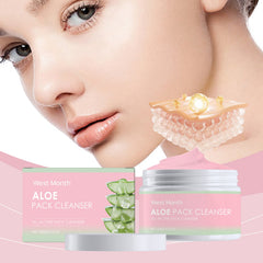 Aloe Soothing Facial Cleanser Pore Care Exfoliating
