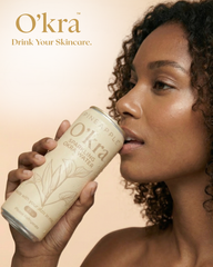 O’kra – Sparkling Okra Water (Pineapple) | Hydration & Skin Health