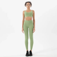 Sportswear Yoga Sets Leggings Crop Tops Activewear