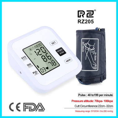 Arm Blood Pressure Monitor Heart Rate Pulse Meter