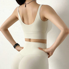 Sportswear Yoga Sets Leggings Crop Tops Activewear