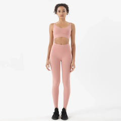 Sportswear Yoga Sets Leggings Crop Tops Activewear