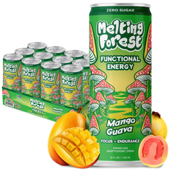 Mushroom Energy Drink 12 Pack - Mango Guava