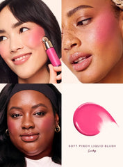 Rare Beauty Soft Pinch Tinted Lip Oil Stain Lip Gloss Delight Hope Happy Wonder Liquid Blush Makeup Cosmetics Face Eye Blusher