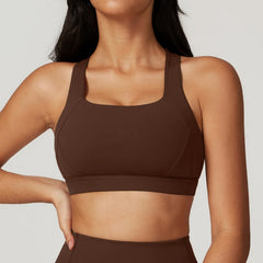 Women's Backless Sports Bra Quick Dry Push Up Yoga Top