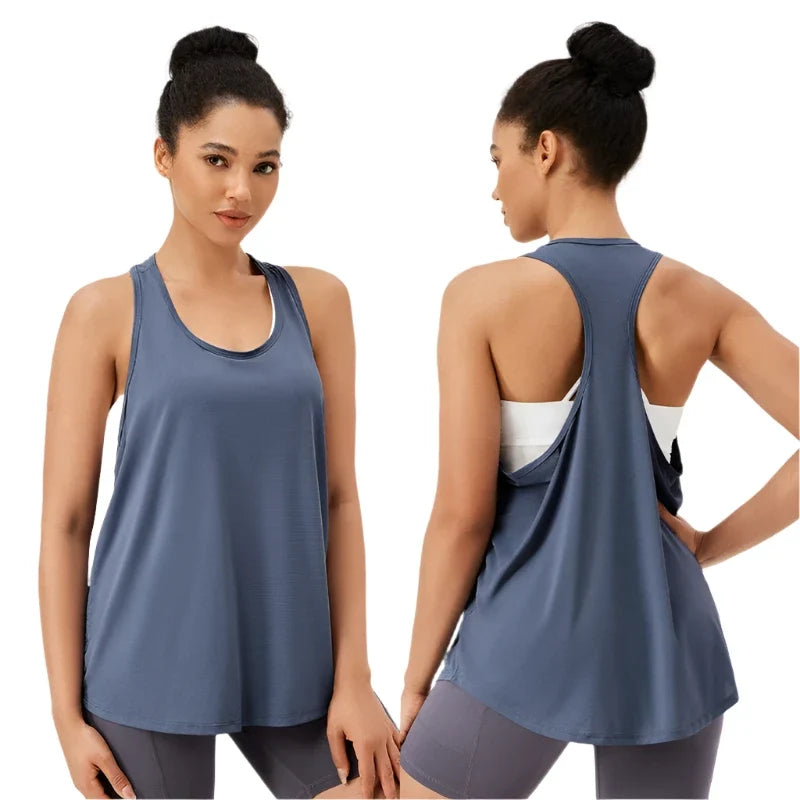 Women's Fashionable Workout Tops Sports Fitness Activewear