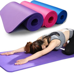 Thick Non Slip EVA Foam Yoga Mat Exercise Pilates