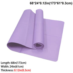 Foldable Eco Friendly EVA Yoga Mat Travel Fitness Exercise
