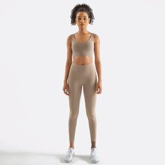 Sportswear Yoga Sets Leggings Crop Tops Activewear