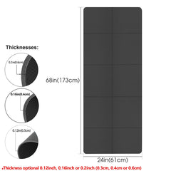 Foldable Eco Friendly EVA Yoga Mat Travel Fitness Exercise