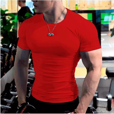 Men's Compression Gym Quick Dry Fitness Tee