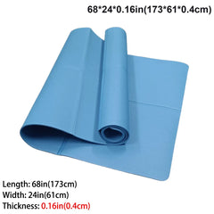 Foldable Eco Friendly EVA Yoga Mat Travel Fitness Exercise