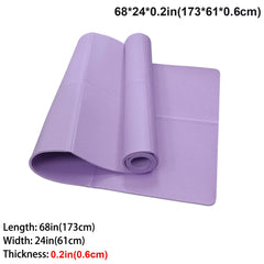 Foldable Eco Friendly EVA Yoga Mat Travel Fitness Exercise