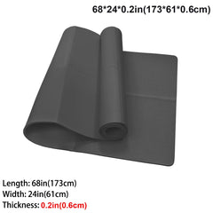 Foldable Eco Friendly EVA Yoga Mat Travel Fitness Exercise