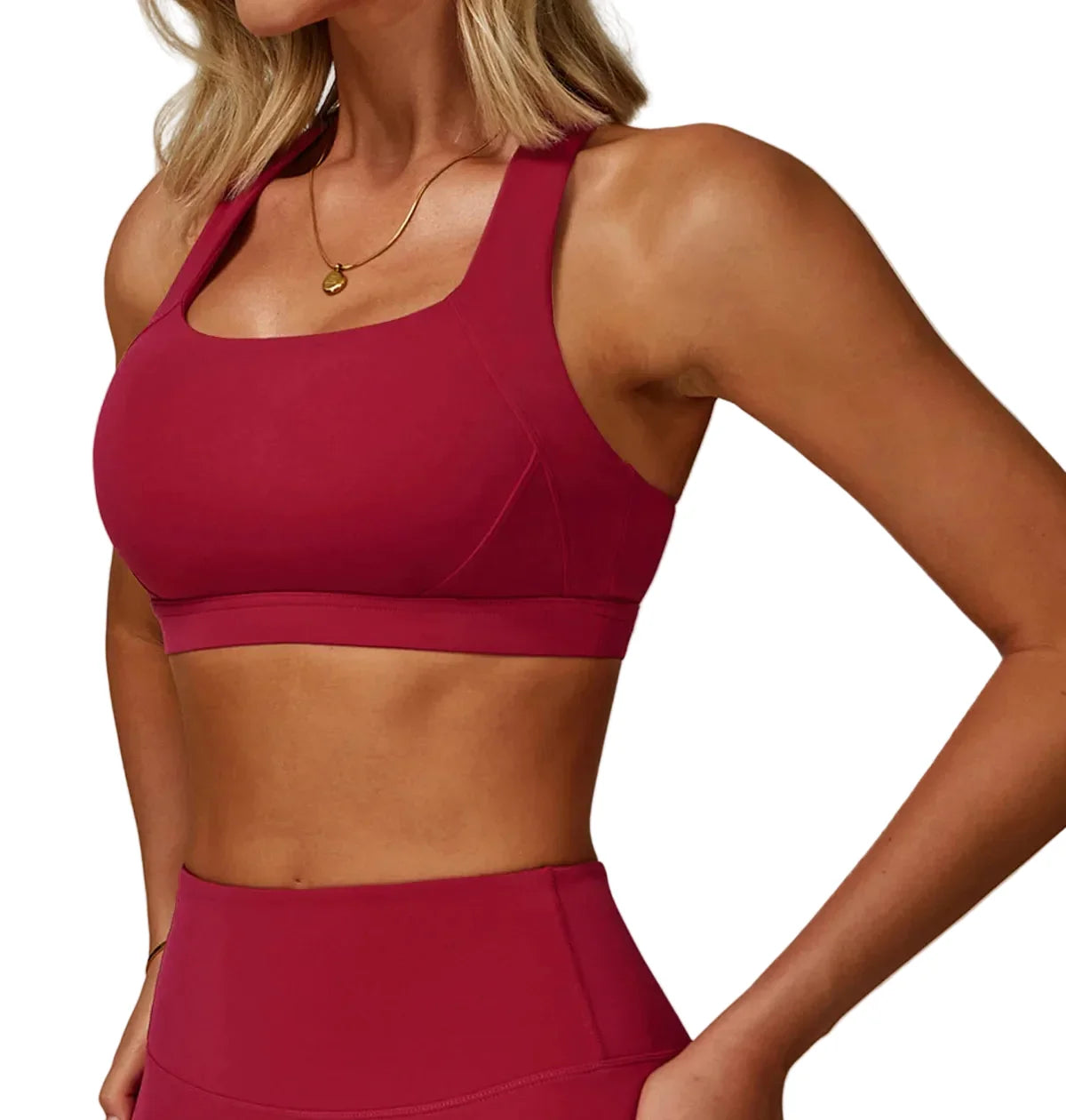 Women's Backless Sports Bra Quick Dry Push Up Yoga Top