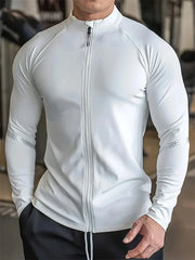 Men's Compression Sports Jacket Gym Running Quick Dry