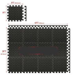 Exercise Mats Home Gym Flooring Interlocking Fitness Tiles