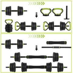 Adjustable Dumbbells Free Weight Set Home Gym Equipment