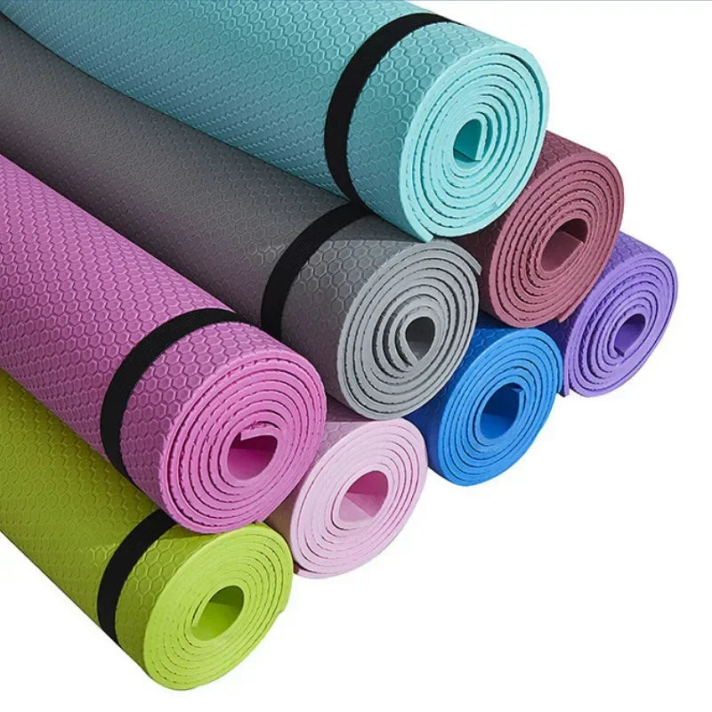 Thick Non Slip EVA Foam Yoga Mat Exercise Pilates
