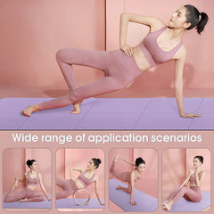 Foldable Eco Friendly EVA Yoga Mat Travel Fitness Exercise
