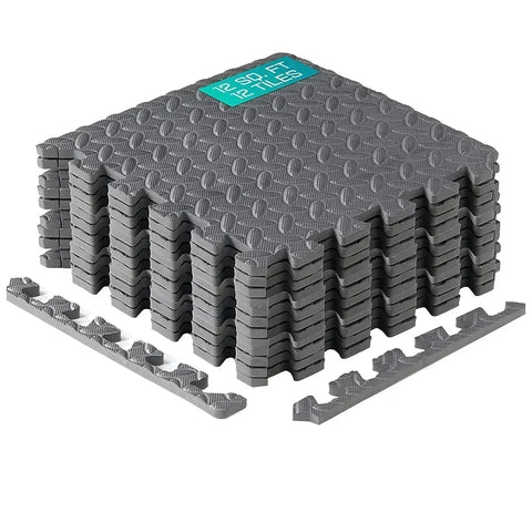Exercise Mats Home Gym Flooring Interlocking Fitness Tiles