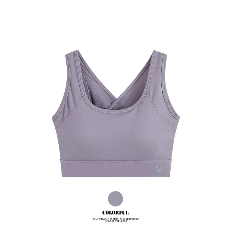 High Support Padded Fitness Bra Gym Running Women